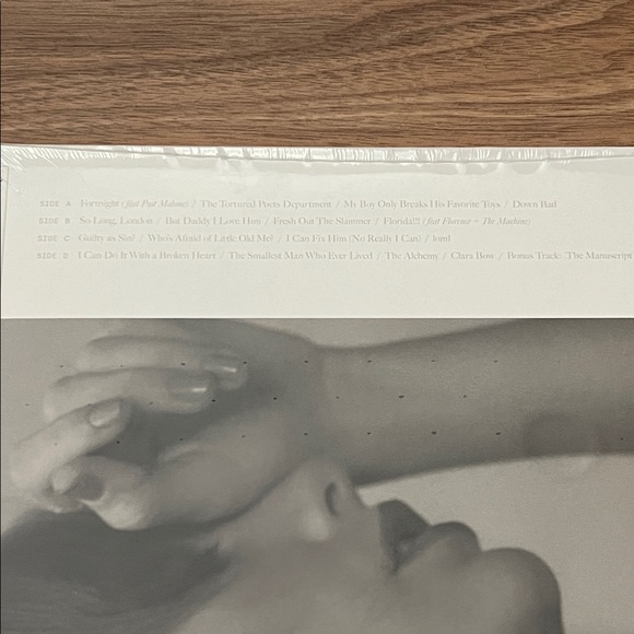 NEW Taylor Swift The Tortured Poets Department Vinyl+Bonus Track The Manuscript - Picture 7 of 7